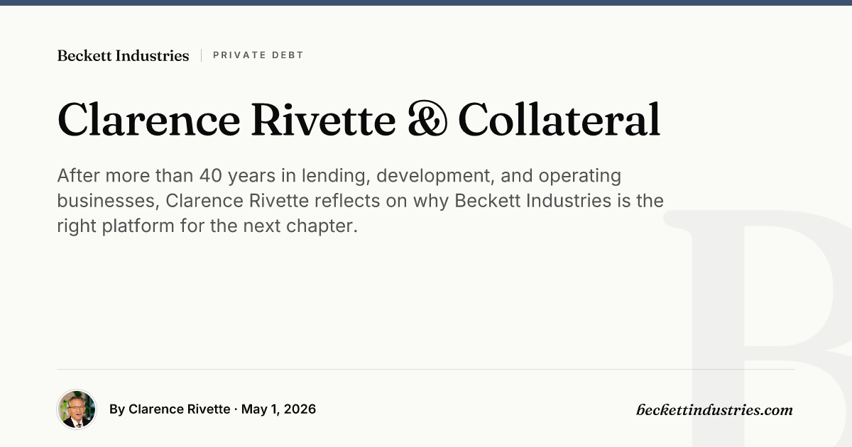 Charles Rivette Clarence Rivette & Collateral — Beckett Industries